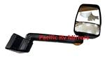 714766 Velvac RV Black Passenger Mirror 11" Radius Base, 14" Arm with Turn Signal