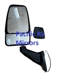 714881 Velvac Rv Black Driver Side Mirror Heated Remote Controlled