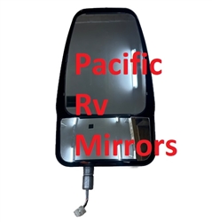 714944 Velvac Rv Black Passenger Mirror Head