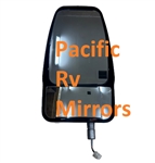 714945 Velvac Rv Black Driver Mirror Head