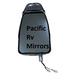 714987 Velvac Rv Full Flat Chrome Mirror Head