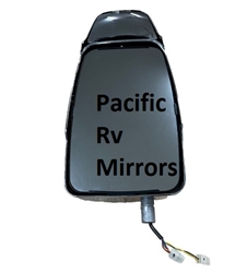 714987 Velvac Rv Full Flat Chrome Mirror Head