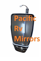 715139 Velvac Rv  White Driver Inverted Mirror