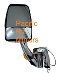 715263 Velvac Rv Chrome Driver Side Mirror Heated Remote Controlled