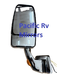 715279 Velvac Rv Chrome Driver Side Mirror Heated Remote Controlled