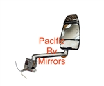 715382-4 Velvac RV Chrome Passenger Mirror 15" Radius Base, 10" Arm with Turn Signal 715382-4