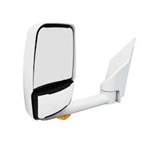 715445 Velvac Mirror - 2020 Deluxe Head, White, 96" Body,Left Side