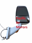 715478 Velvac RV White Passenger Mirror with Turn Signal