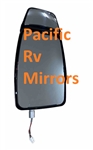 715498 Velvac Rv Black Passenger Mirror Head