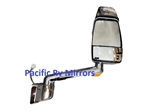 715738-4 Velvac Rv Chrome Passenger Mirror 10 inch radius base, 14 inch lighted arm