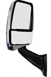 717749 Velvac Rv Chrome/Black Mirror with Camera