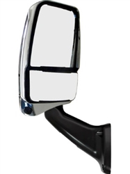 717753 Chrome Driver Side Deluxe Mirror Head w/ LEM Camera with Black 2025 Base