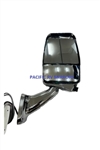 719154 Velvac Rv Chrome Passenger Mirror with Camera