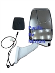 719158 Velvac Rv White Passenger Mirror with Camera