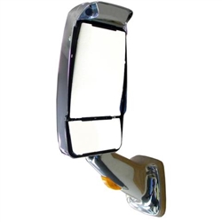 719197 Velvac Rv Mirror Chrome Driver Mirror with Turn Signal