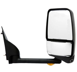 719370 Velvac 2020 System, Ford E Series 2003 and Newer, 102" Body, Black, Camera, Lighted Arm, Right Side