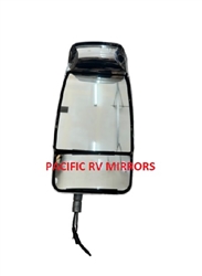 719858 Velvac Rv Chrome Passenger Euromax Mirror Head - Replaces 719148