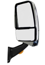 719916 Velvac Rv Chrome/Black Passenger Mirror with Camera