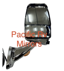 719918 Velvac Rv Chrome Passenger Mirror with Camera