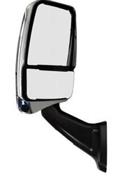 719953 Velvac Rv Chrome/Black Mirror with Camera