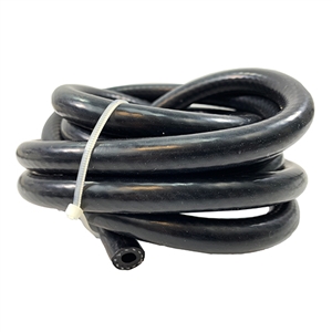 Performance World 110004HD 1/4" ID x 10ft Black Reinforced Silicone Boost/Vacuum Hose