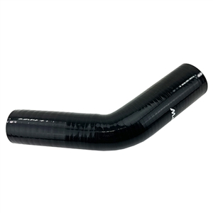 Performance World 118125 1.25" to 1.50" 45 Degree Silicone Black Transition Hose LS/LSX