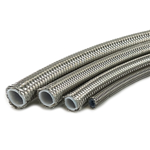 Performance World 200006 2000-Series 6AN Braided Steel PTFE Hose. Sold per foot. NHRA Accepted. Use  with PTFE specific hose ends only!