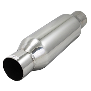 Performance World 254019R 2.50" ID x 19" Long 304 Stainless Steel Resonator