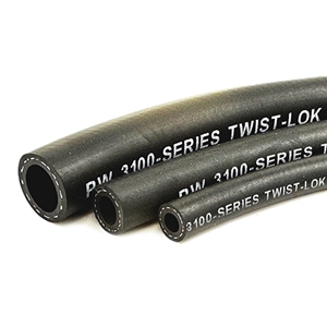 Performance World 310006 3100-Series 6AN 250PSI Twist-Lok Non-Woven Fuel Hose NHRA Accepted. Sold/ft.