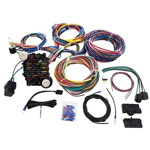 Performance World 329021 21 Circuit Complete Universal Hot Rod Chassis Wiring Harness