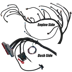 Cable Throttle LSx Vortec 24x Engine Harness by CPWCurrent