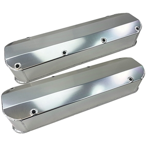 Performance World 366355 BB Ford 429/460 Fabricated Aluminum Valve Covers. Without Breather Hole.