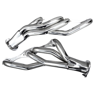 Performance World 420010 Stainless Steel Mid Length Car Headers. Fits SB Chevrolet. Check Application. Pair.