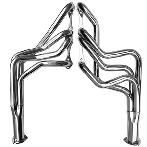 Performance World 420020 Stainless Steel Car Headers. Fits SB Chevrolet. Check Application. Pair.