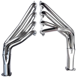 Performance World 420110 Stainless Steel Car Headers. Fits BB Chevrolet. Check Application. Pair.