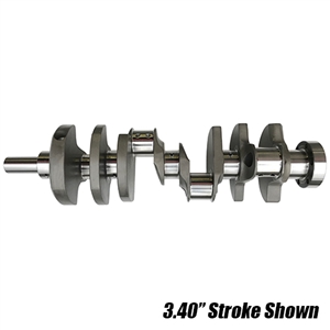 Performance World 430232525400 SB Ford 3.25 Stroke 4340 Forged Steel Crankshaft