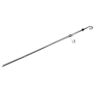 Performance World 4958 Chrome Engine Oil Dipstick. Fits Early BB Chevrolet applications.