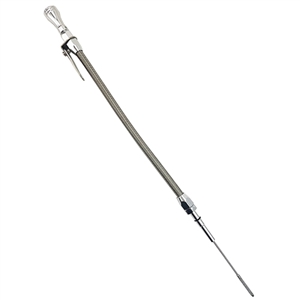 Performance World 5114 Flexible Braided Steel Engine Oil Dipstick. Fits Chevrolet LS Engines.