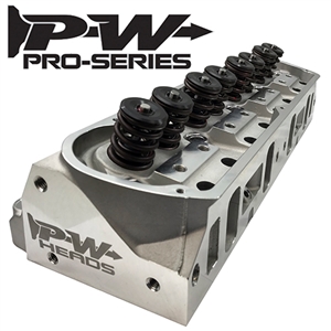 Performance World 58185A-2 PWHeads PRO185 Pro-Series Aluminum Cylinder Heads Complete (pair). Fits SB Ford 302-351W