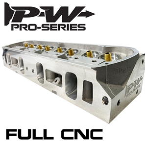 Performance World 58185R PWHeads PRO185R Pro-Series Full CNC Aluminum Cylinder Heads Bare (pair). Fits SB Ford 302-351W