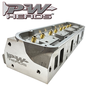 Performance World 60170 PWHeads 175cc Aluminum Cylinder Heads Pair (bare). Fits SB Ford 289-351W