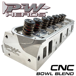 Performance World 60170-CNCA-2 PWHeads 175cc CNC Pocket Ported Aluminum Cylinder Heads Pair (complete for hydraulic roller camshafts). Fits SB Ford 289-351W