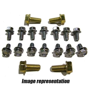 Performance World 6086H OE Style Flange-Lock Oil Pan Bolts. Fits BB Chevrolet