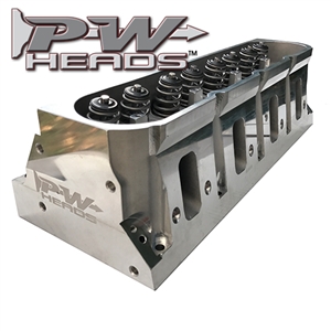 Performance World 63240A PWHeads LS3 Style 248cc Aluminum Cylinder Heads Pair (complete) Fits Chevrolet LS1/LS2/LS6 LSx 3.90" bore engines.
