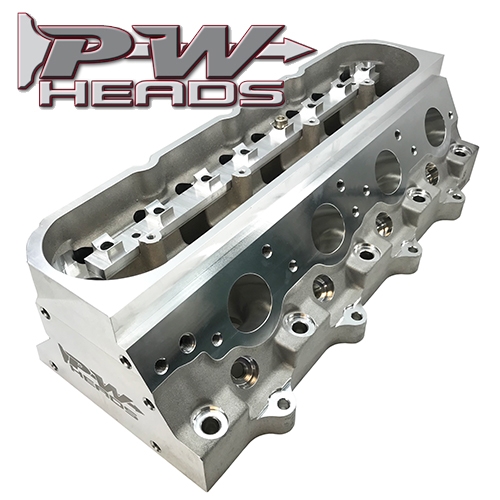 Performance World 69255R PWHeads Full CNC Chevrolet LS3 LSx 261cc