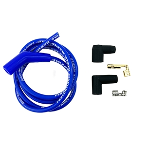 Performance World 696136 RapidFire 8.5mm 135 Degree Boot Universal Ignition Wire. Blue Single.
