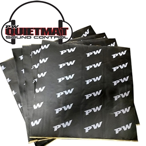 Performance World 751012 QuietMat Sound Deadener 10pk 12"x12"