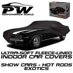 Performance World 910002 Ultra-Soft Fleece-Lined Indoor Car Cover Medium. Fits 13'4" to 14'2"