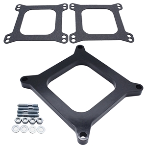 Performance World 9139 1/2" Thick Insulating Phenolic Carburetor Spacer Open Hole. Fits Standard Square Bore Carburetors