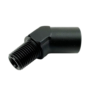 Performance World 91502 1/4" NPT 45 Degree Male/Female Adapter